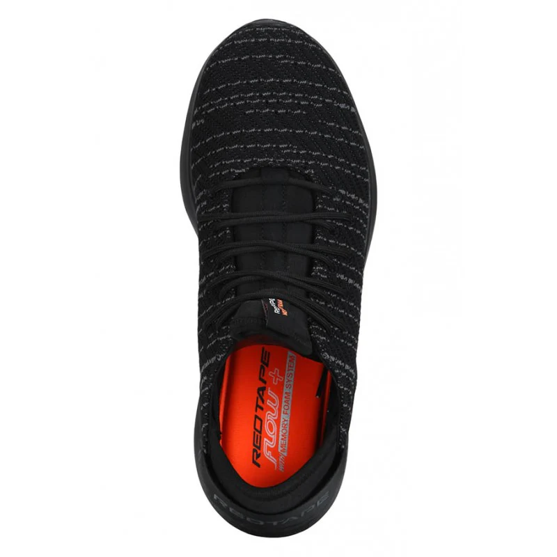 Men Black Walking Shoes - Image 7