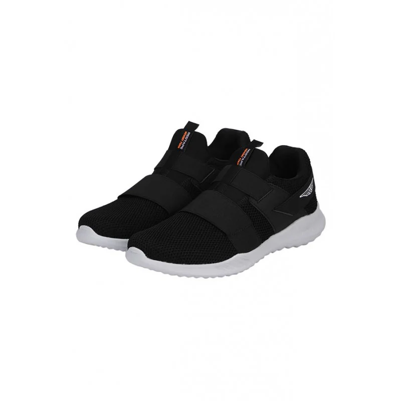 Men Black Walking Shoes - Image 3
