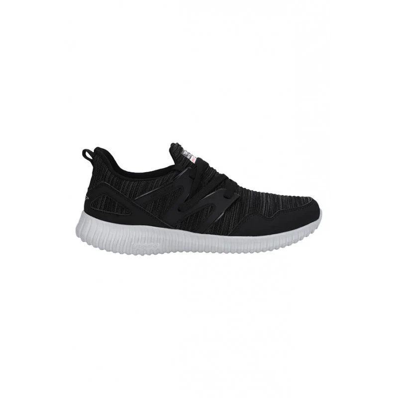 Men Black Walking Shoes - Image 2