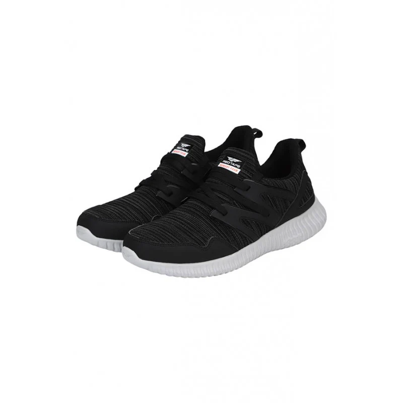 Men Black Walking Shoes - Image 3