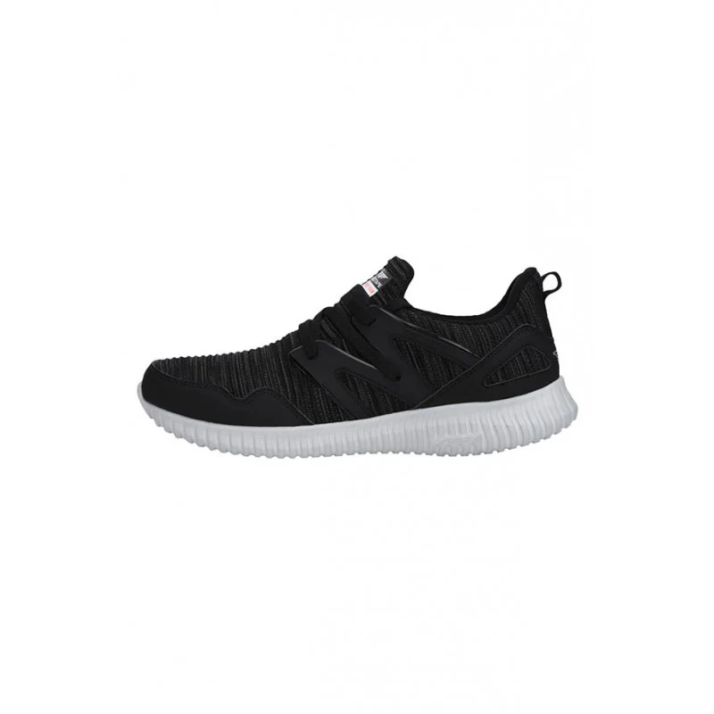 Men Black Walking Shoes - Image 4