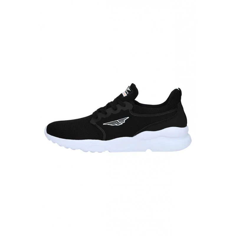 Men Black Walking Shoes - Image 4