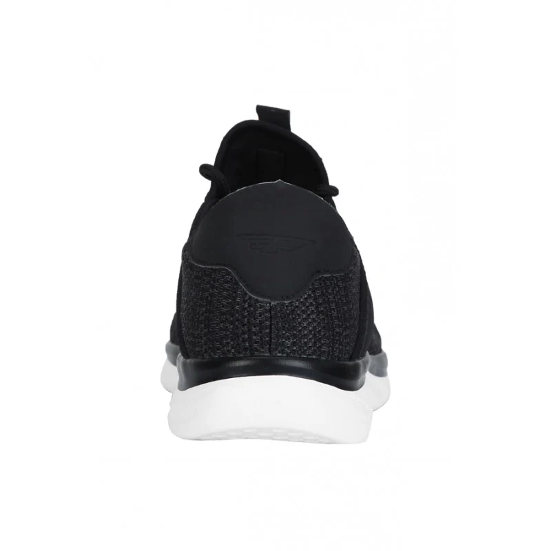Men Black Walking Shoes - Image 7
