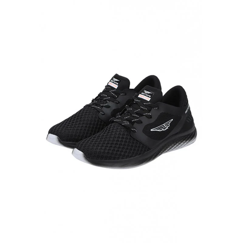 Men Black Walking Shoes - Image 3