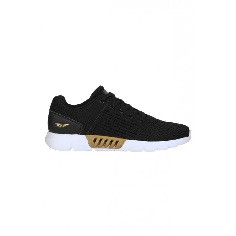 Men Black Walking Shoes - Image 4