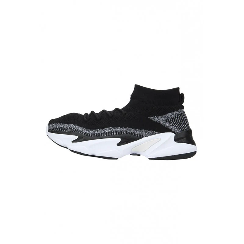 Men Black Walking Shoes - Image 4