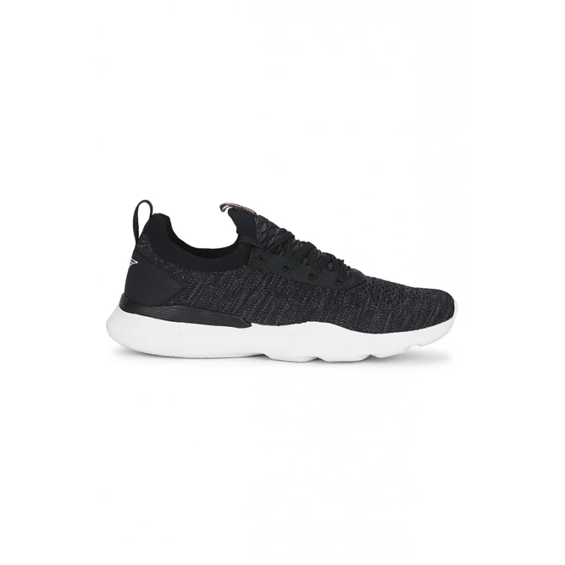 Men Black Walking Shoes - Image 2