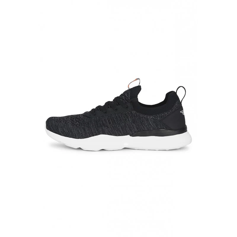 Men Black Walking Shoes - Image 3
