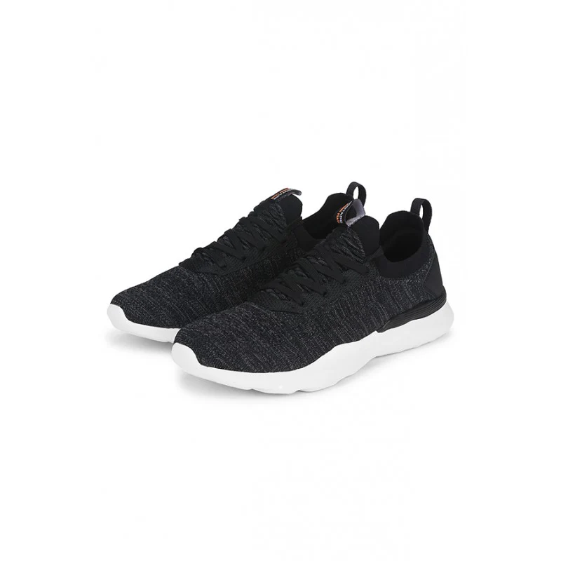 Men Black Walking Shoes - Image 4