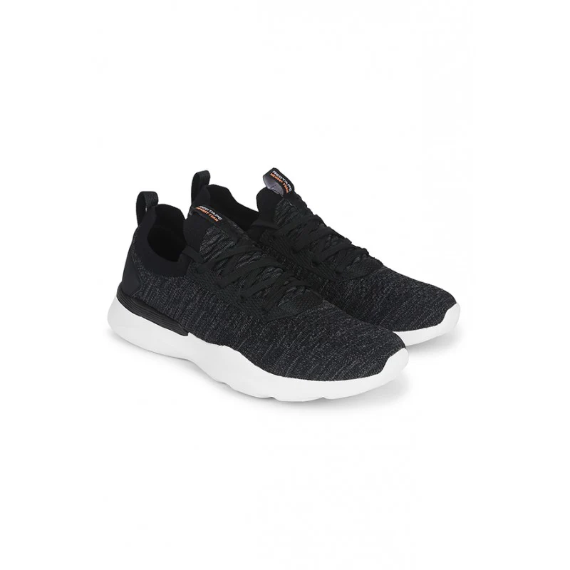 Men Black Walking Shoes - Image 7