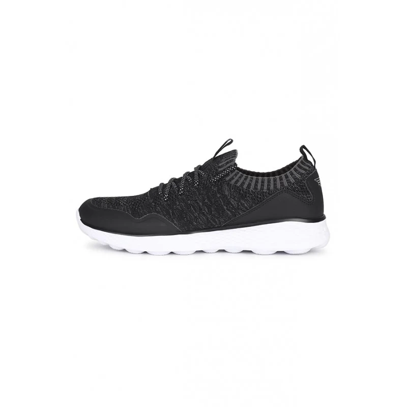 Men Black Walking Shoes - Image 3