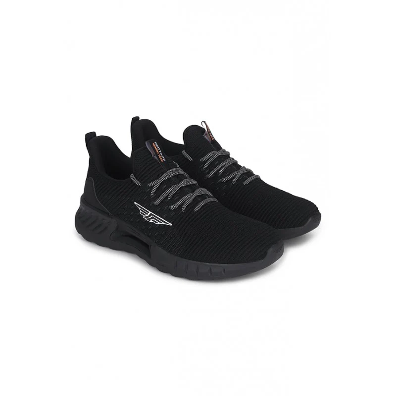 Men Black Walking Shoes - Image 7
