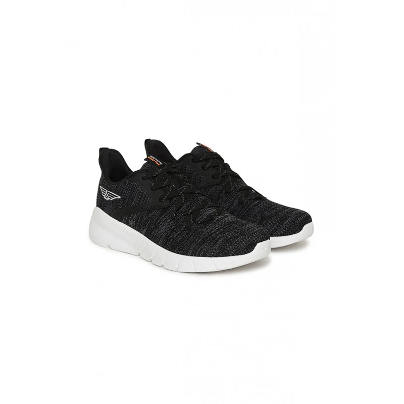 Men Black Walking Shoes - Image 7