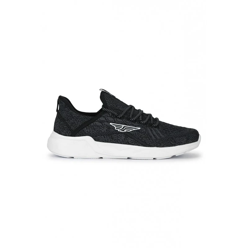 Men Black Walking Shoes - Image 2