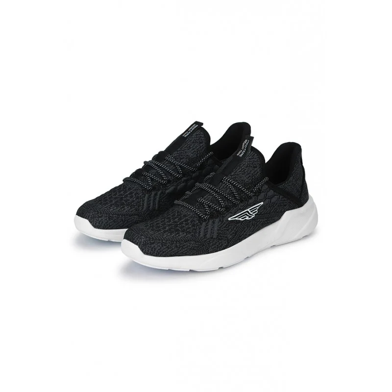 Men Black Walking Shoes - Image 4