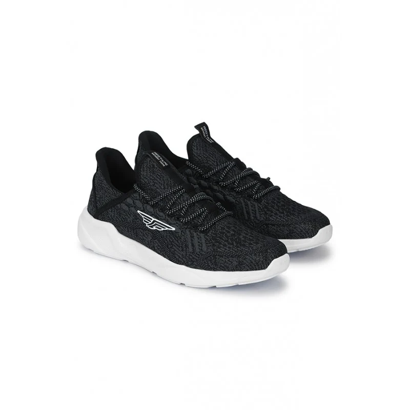 Men Black Walking Shoes - Image 7