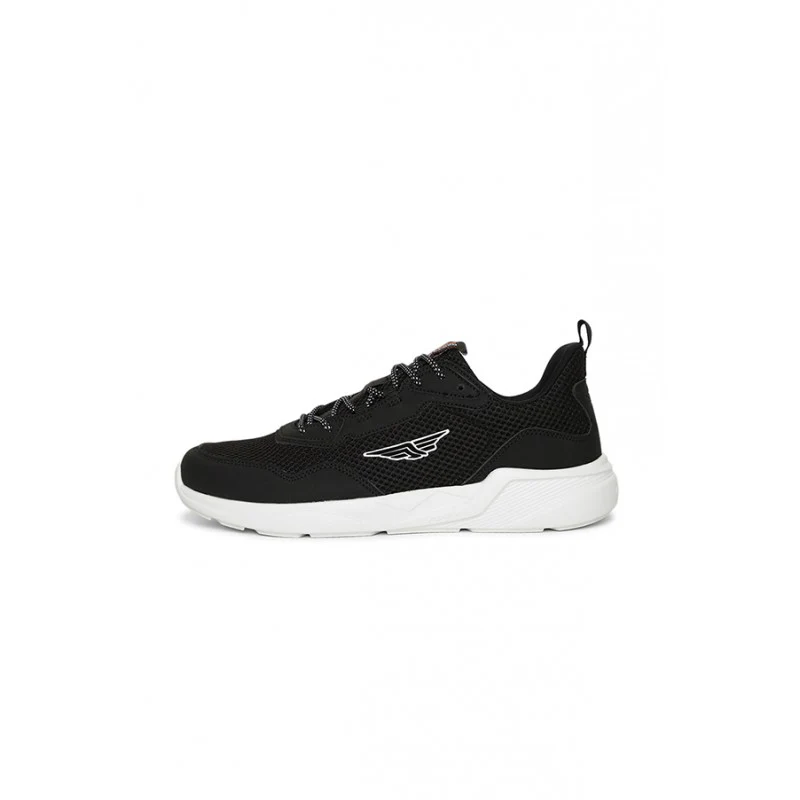 Men Black Walking Shoes - Image 3