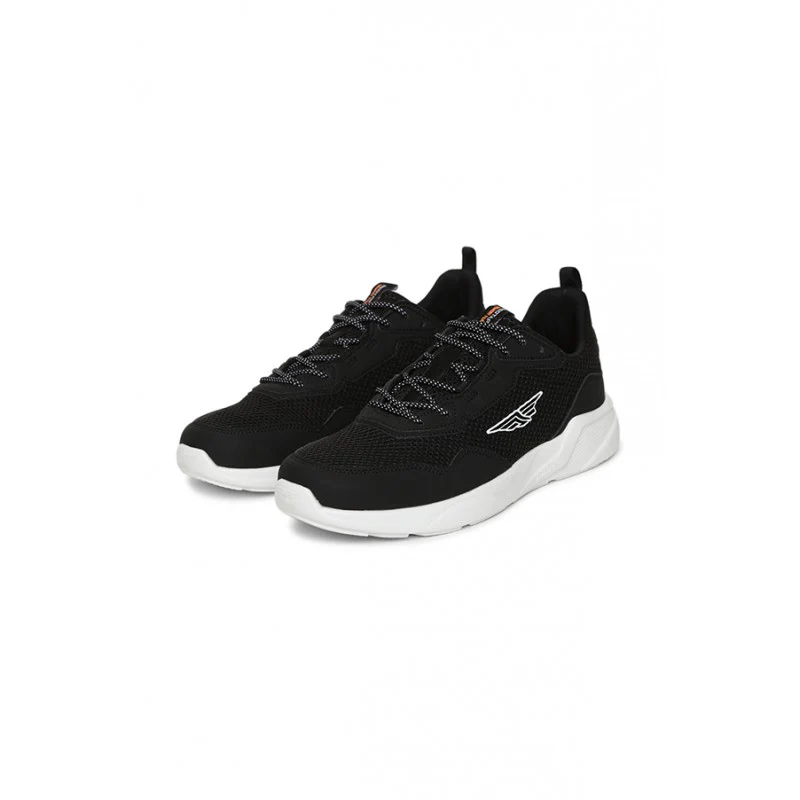 Men Black Walking Shoes - Image 4