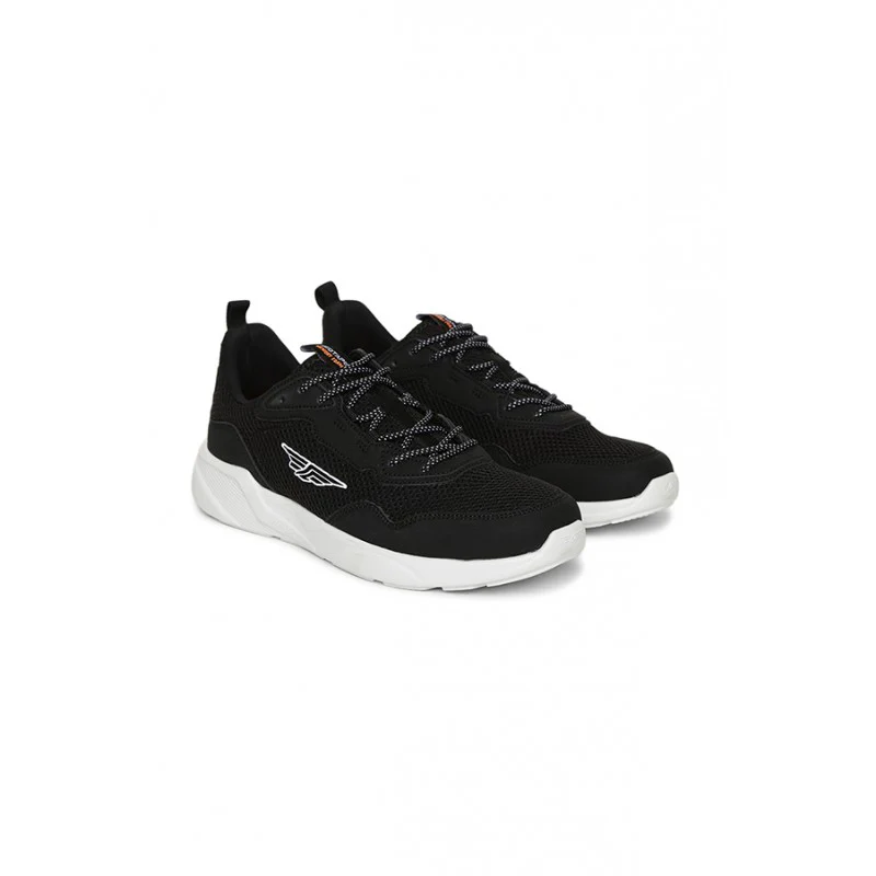 Men Black Walking Shoes - Image 7