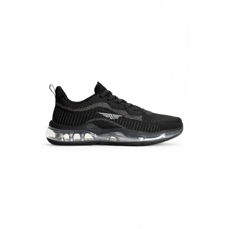 Men Black Walking Shoes - Image 2