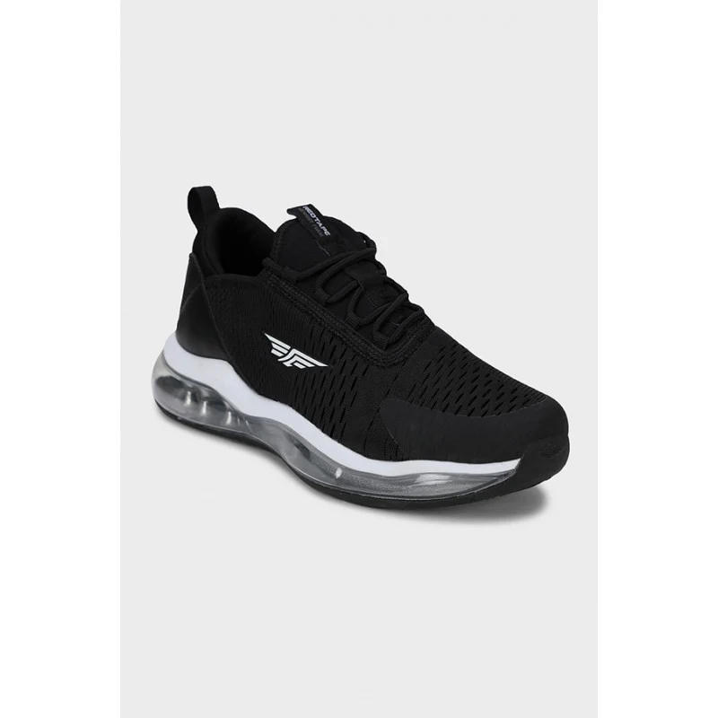 Men Black Walking Shoes - Image 2