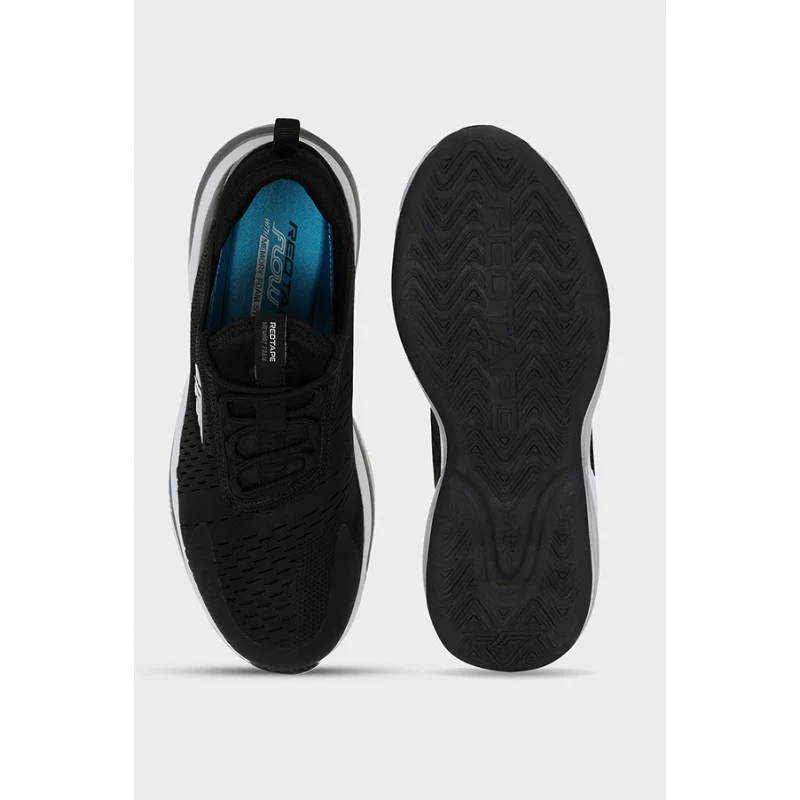 Men Black Walking Shoes - Image 5