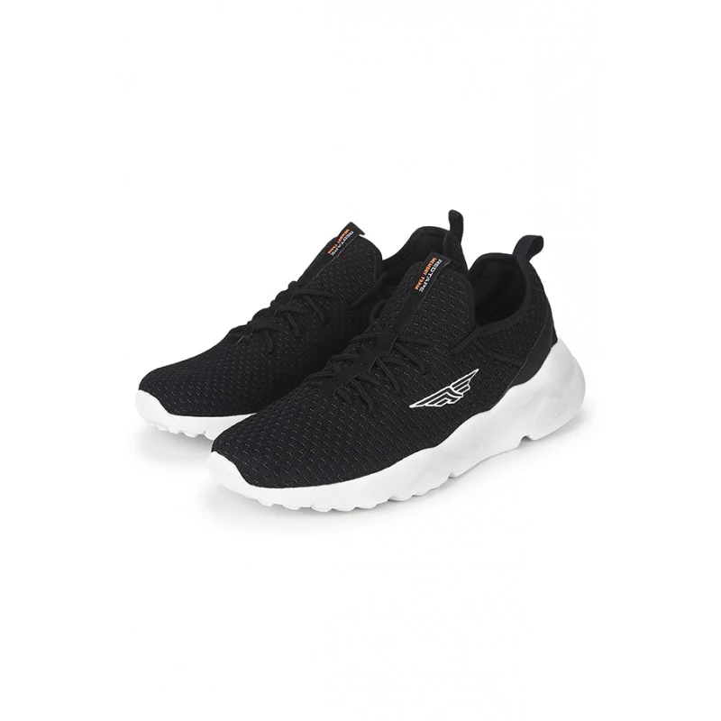Men Black Walking Shoes - Image 4