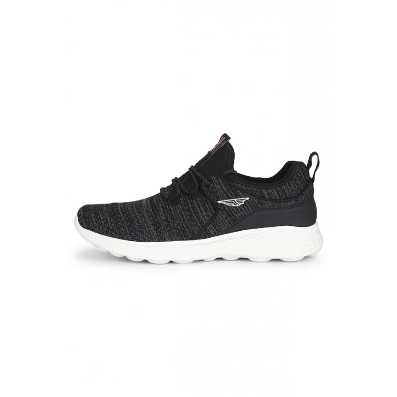 Men Black Walking Shoes - Image 3