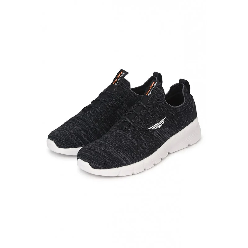 Men Black Walking Shoes - Image 4