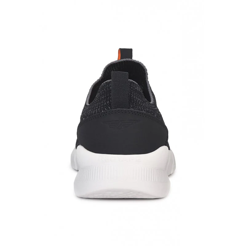 Men Black Walking Shoes - Image 5