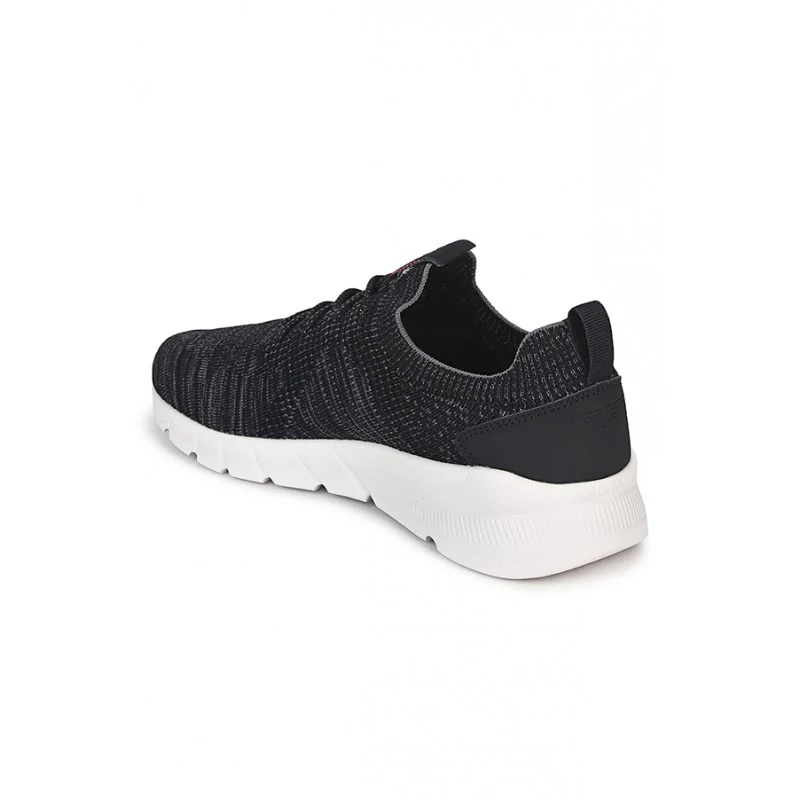 Men Black Walking Shoes - Image 6