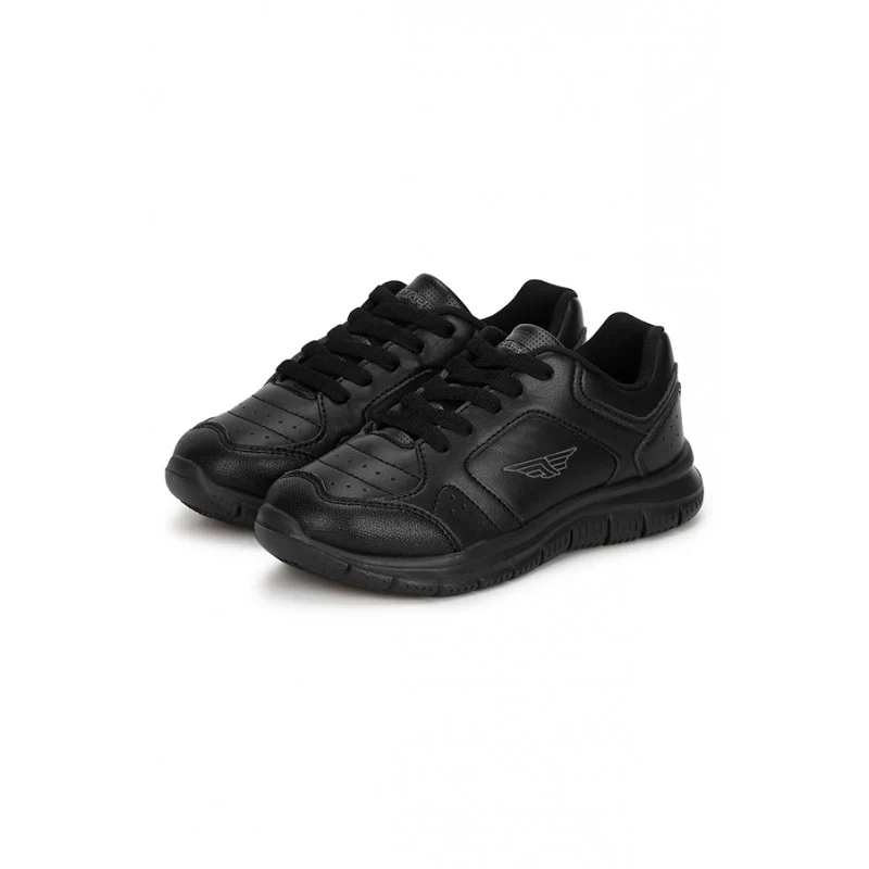 Men Black Walking Shoes - Image 4