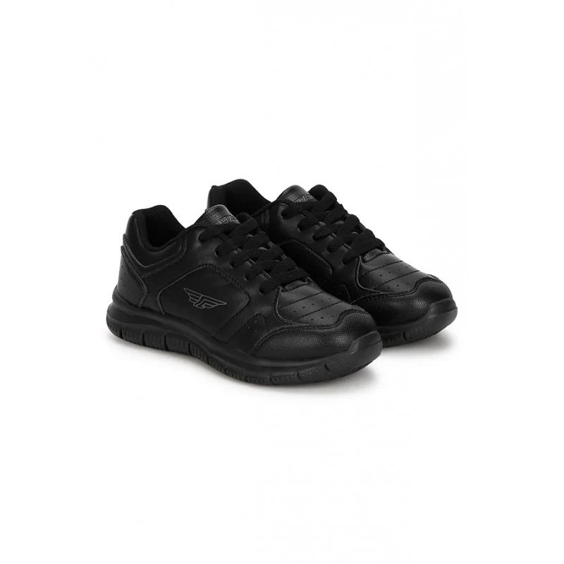 Men Black Walking Shoes - Image 7