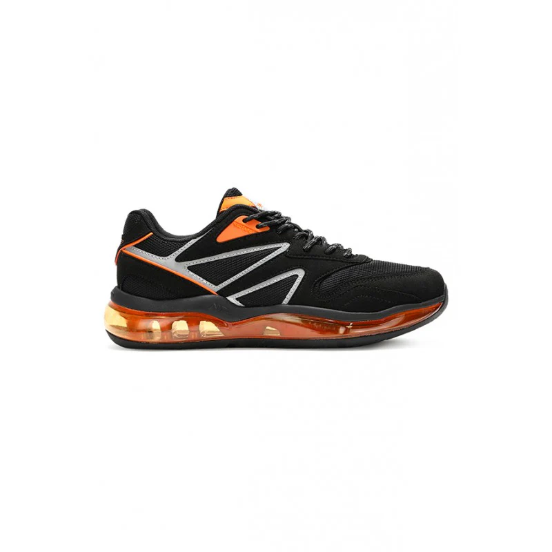 Men Black Walking Shoes - Image 2