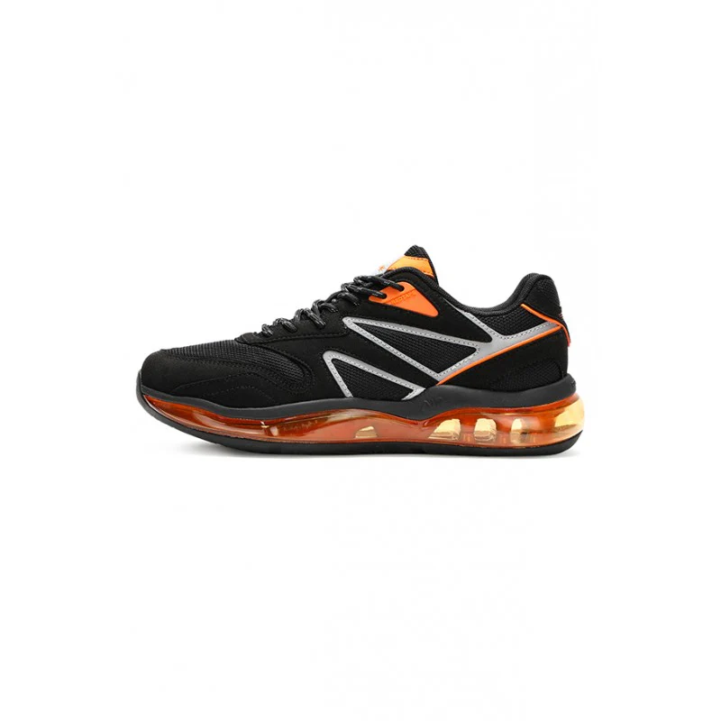 Men Black Walking Shoes - Image 3
