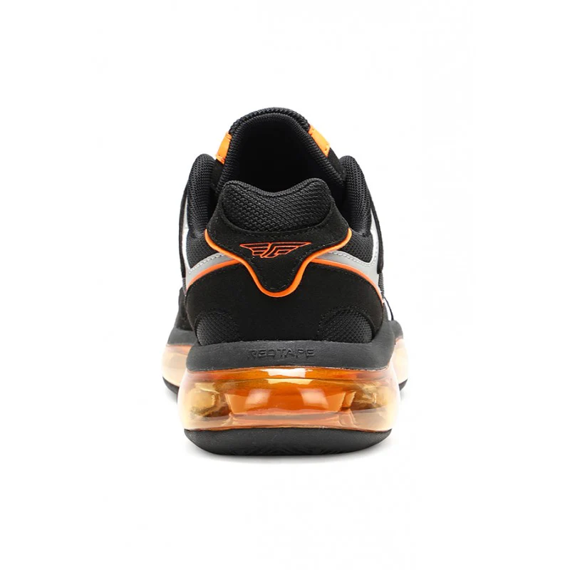 Men Black Walking Shoes - Image 5