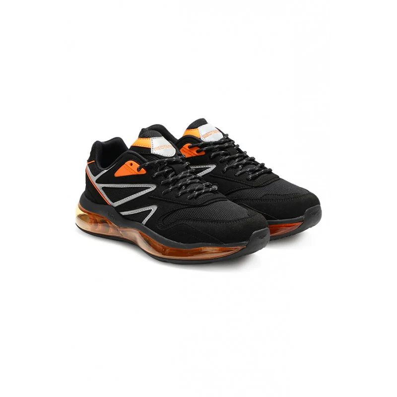 Men Black Walking Shoes - Image 7