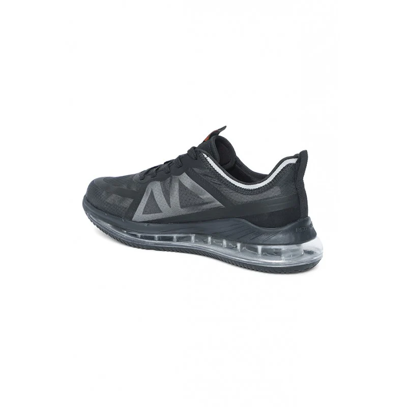 Men Black Walking Shoes - Image 6