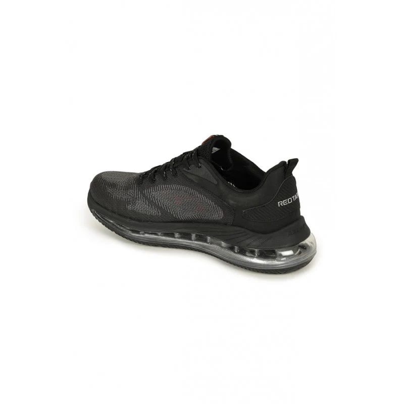 Men Black Walking Shoes - Image 2