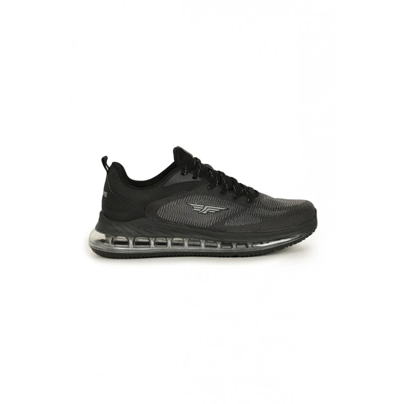 Men Black Walking Shoes - Image 4