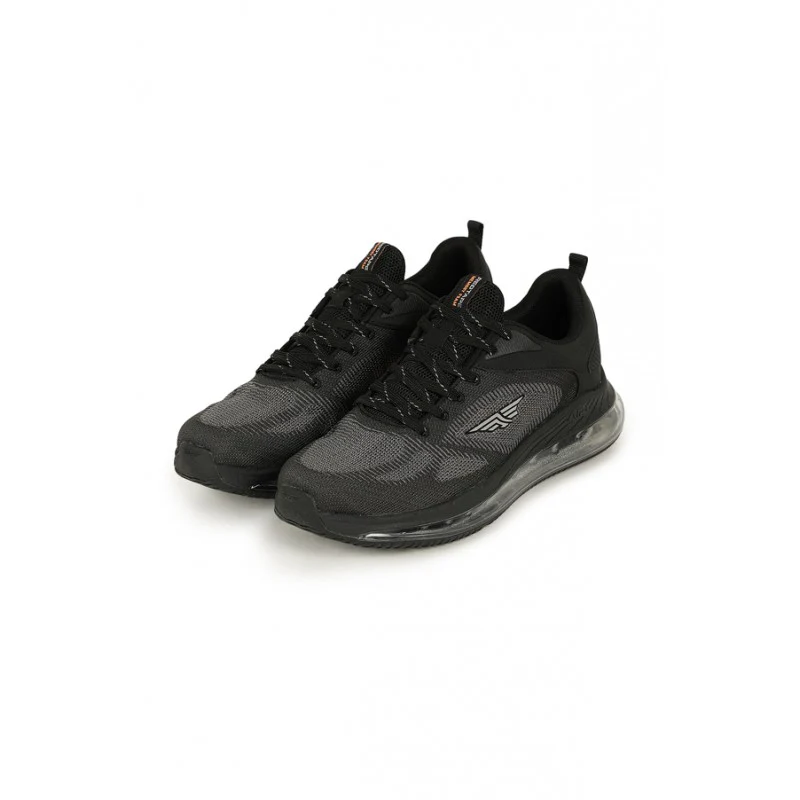 Men Black Walking Shoes - Image 6