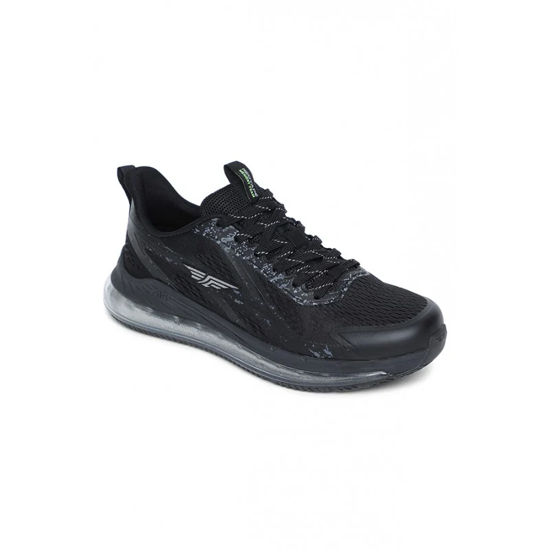 Men Black Walking Shoes - Image 2