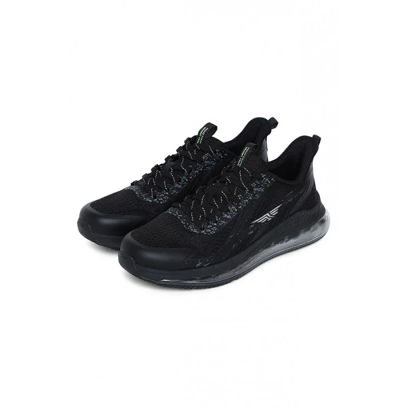 Men Black Walking Shoes - Image 5