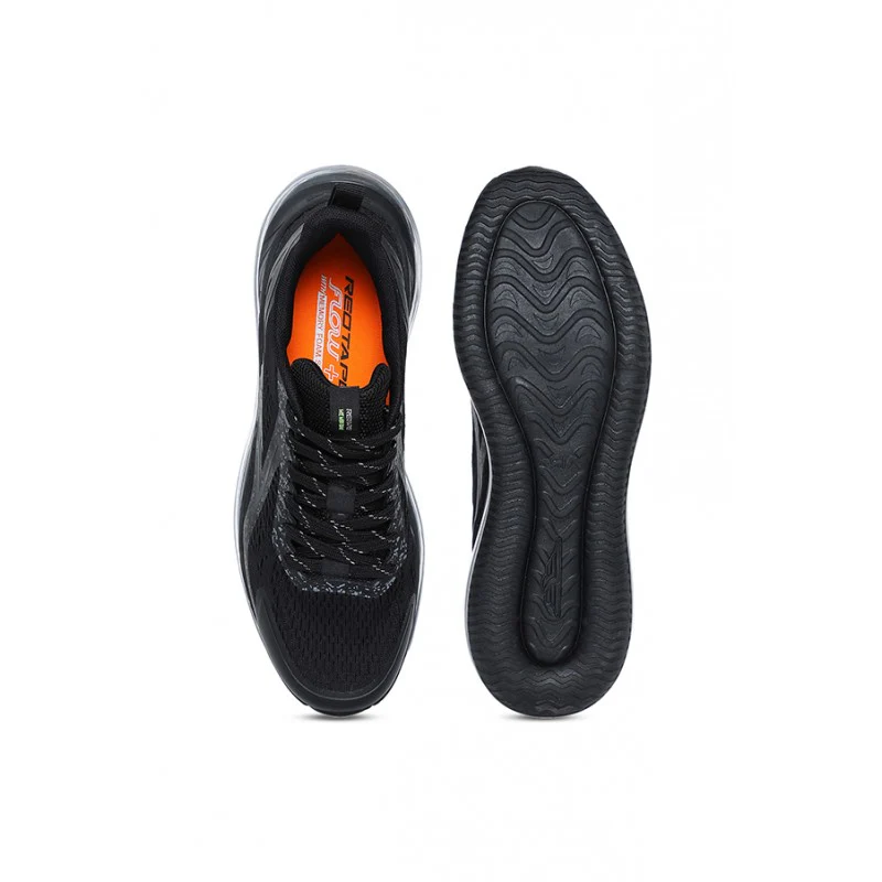 Men Black Walking Shoes - Image 6