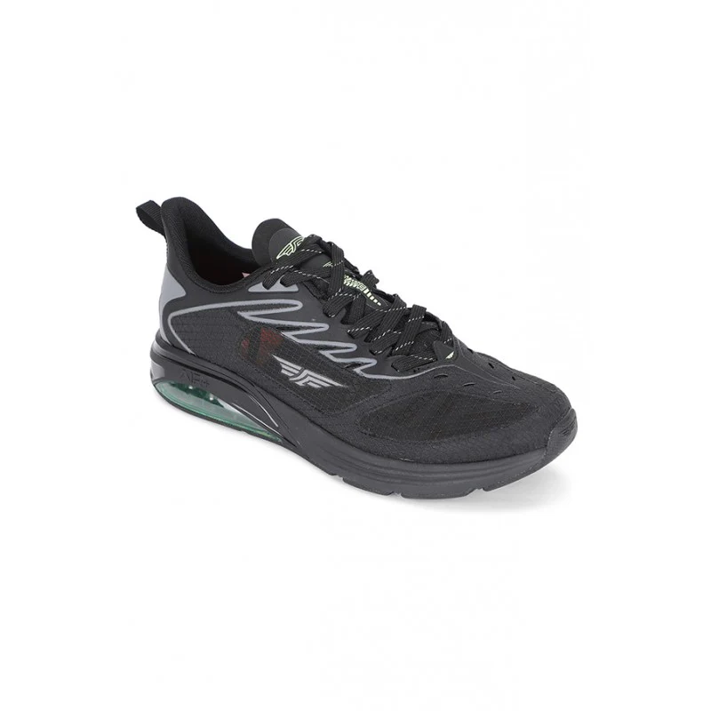 Men Black Walking Shoes - Image 2
