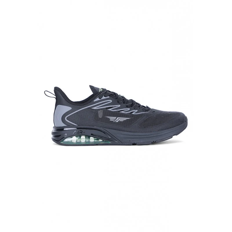 Men Black Walking Shoes - Image 3