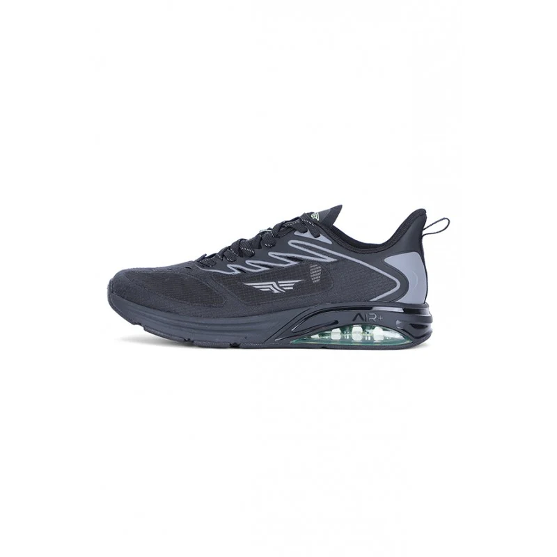 Men Black Walking Shoes - Image 4