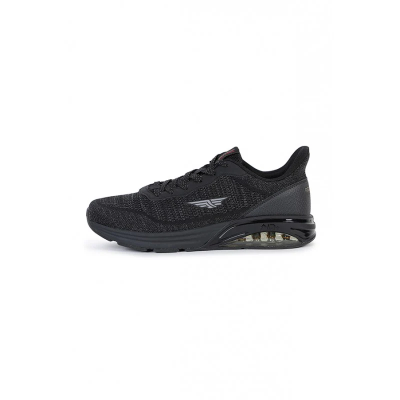 Men Black Walking Shoes - Image 3