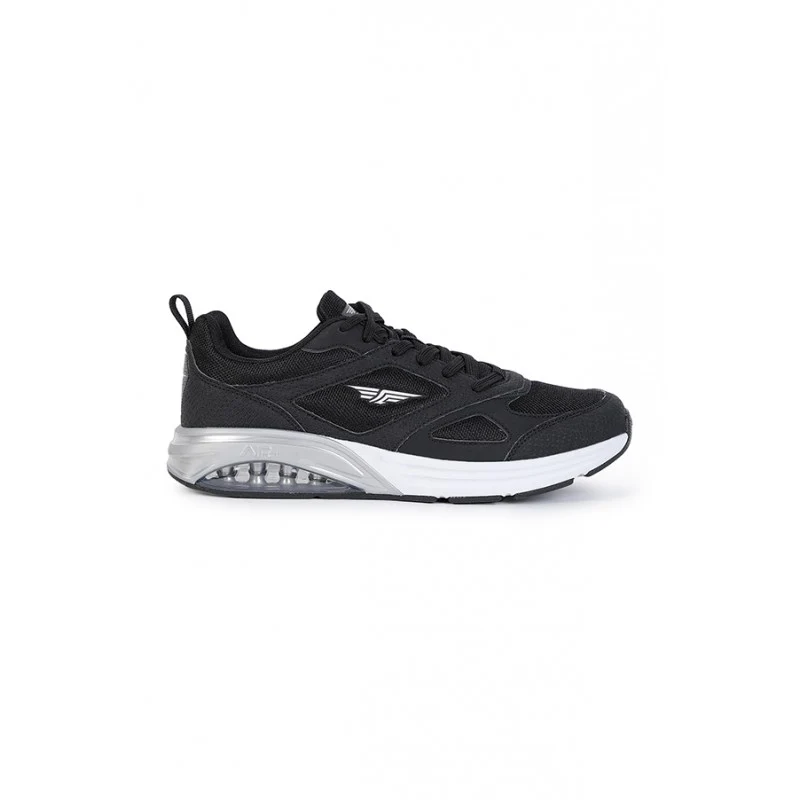 Men Black Walking Shoes - Image 2
