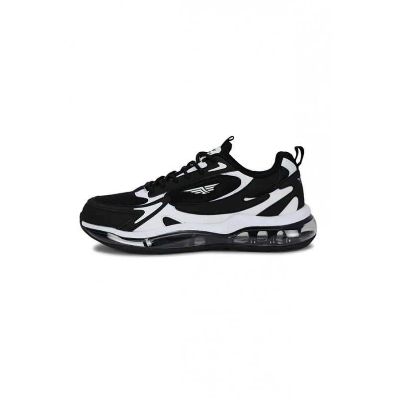 Men Black Walking Shoes - Image 4